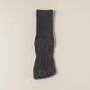 Men's Seamless Split Toe Cotton Socks: Solid & Striped, Breathable, Antibacterial, Anti-Odor, Mid-Calf Casual.