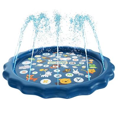 Tapete Piscina Fonte para Crianças e Tapete Piscina Fofo de 100cm para Água Verão Gramado Casa Tapete de Proteção de Verão, Tapete, Animais de Estimação, Diâmetro, Brincar, Dias, Brincar, Usar,