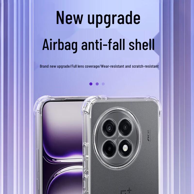 Maipuqi Anti-Drop Transparent TPU Phone Case for OnePlus Ace 5/Ace 5 Pro