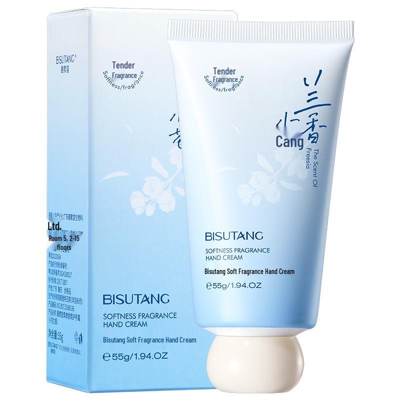 Bisu Tang A/W Hydrating Anti-Cracking Hand Cream - Moisturizing, Non-Greasy for Tender Skin.
