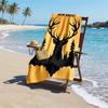 Hunter Fashion Beach Towel: Ideal for Summer Adventures Soft, Absorbent and Quick Drying Suitable for Swimming and Bathing