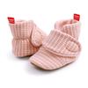 MYGGPP Autumn and Winter Striped Cotton Shoes Cotton Boots Baby Shoes Warm Shoes Baby Shoes Toddler Shoes