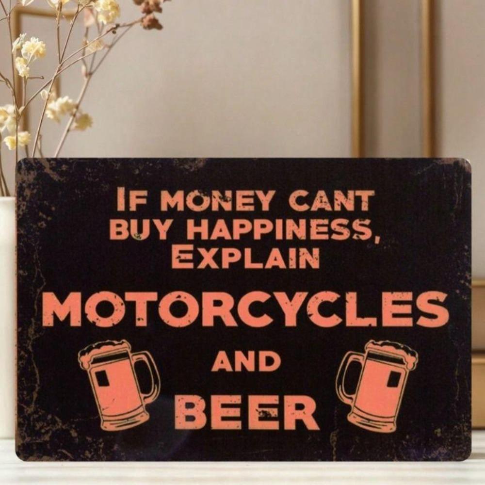 Retro Metal Tin Sign Man Cave Garage Decor Wall Art Plaque Vintage Poster