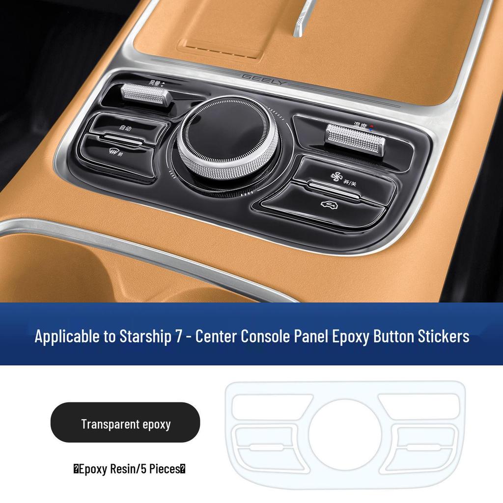 Galaxy Starship 7EMi Lift Panel Drip Glue Button Scratch-proof Sticker