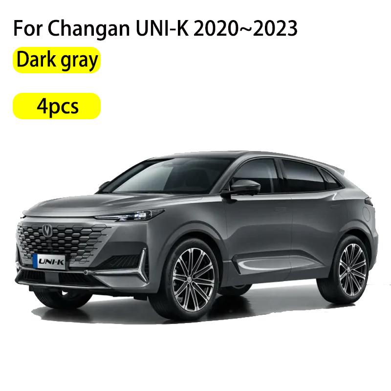 4X Car MudFlaps Fender for Changan UNI K Accessories UNI-K UNIK ~2023 Mudguards Splash Guards Baking Paint Mud Flaps