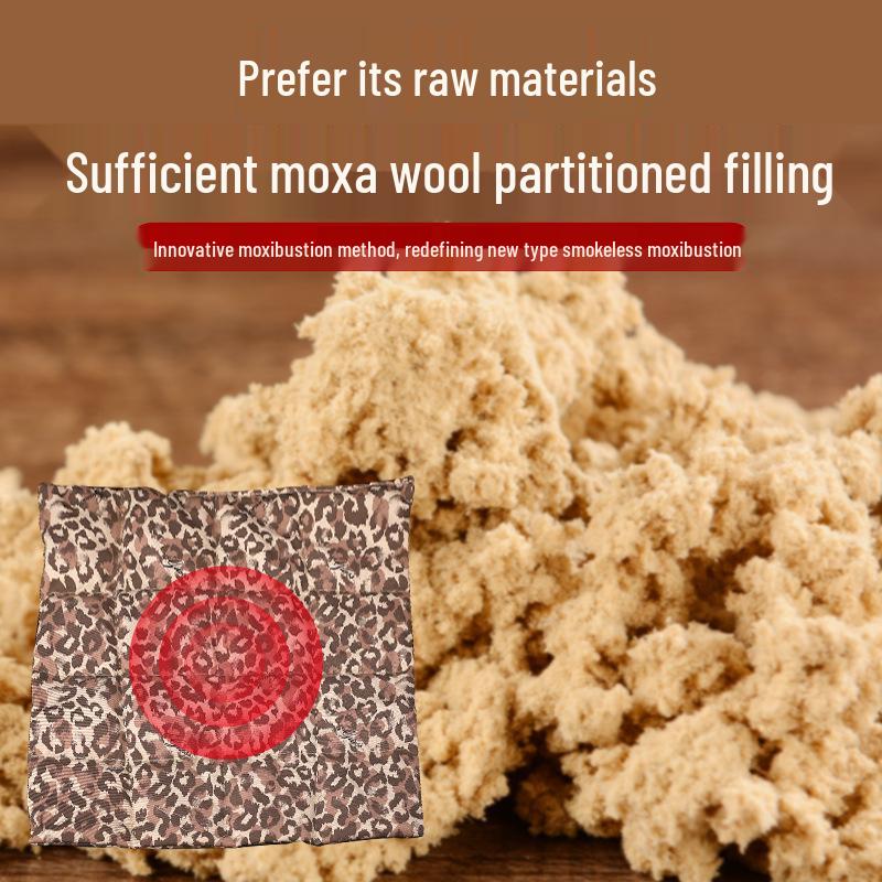 Elektrisches Beifuß-Heizsitzkissen für Herbst/Winter – Home/Office Hüft-Moxibustion Warmkompressen-Pad