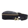 PRADA  2VH069 Shoulder Bag black polyester/Safiano mens