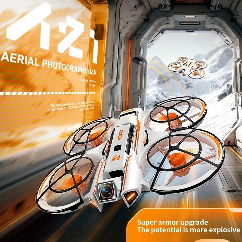2026 A21 PRO Drone 4K Profession HD Wide Angle Camera WiFi FPV Brush RC Dron Height Keep Helicopter Large Screen Quadcopter Kids Toys