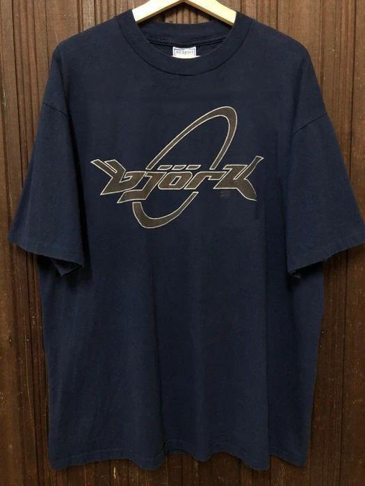 90s Bjork Debut Logo Black Short Sleeve Cotton T-shirt Unisex S-2XL Unisex T-Shirt