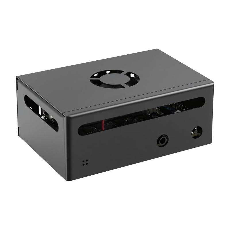 Metal Enclosure Aluminum Heatsink Access Housing Replacement for RV2 N516 Expansion Board Accessories