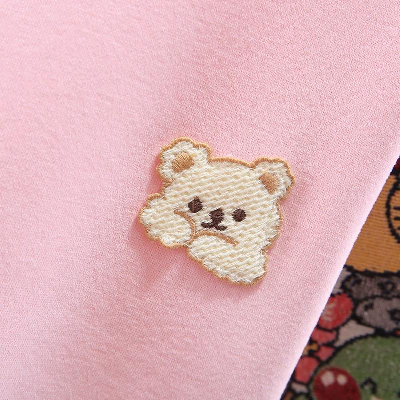 Girls' White Long Sleeve Sweatshirt - Spring Fashionable Top for Children