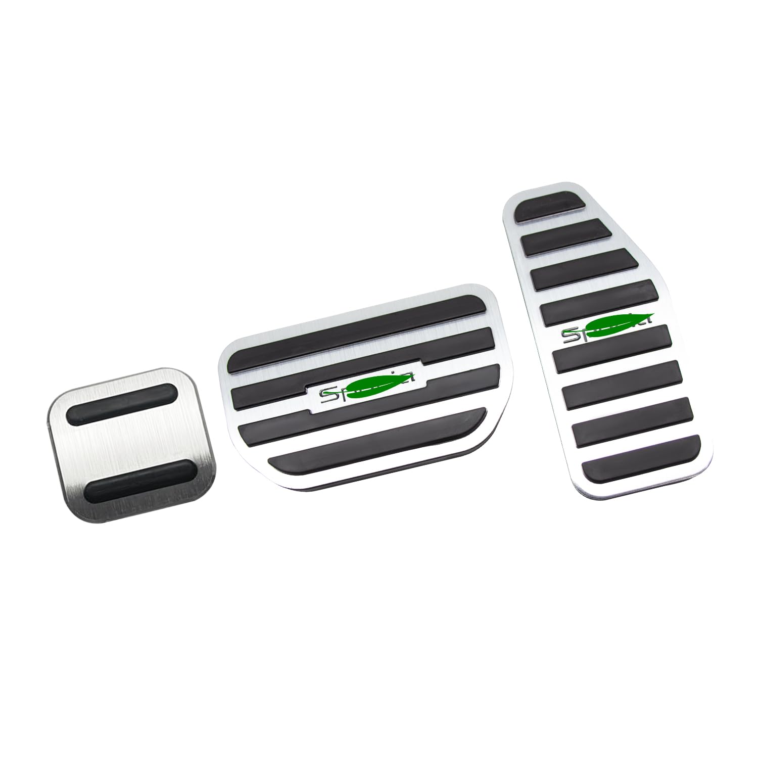 

TADOKAPATU SP-JTY3 Suzuki Spacia Gear MK53S Dedicated Pedal Cover, Brake Axle Cover, Safe Driving, серебряный