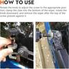 Fixed Car Wiper Puller Auto Windshield Wiper Arm Removal Repair Tool Windscreen Glass Mechanics Puller Kit Parts