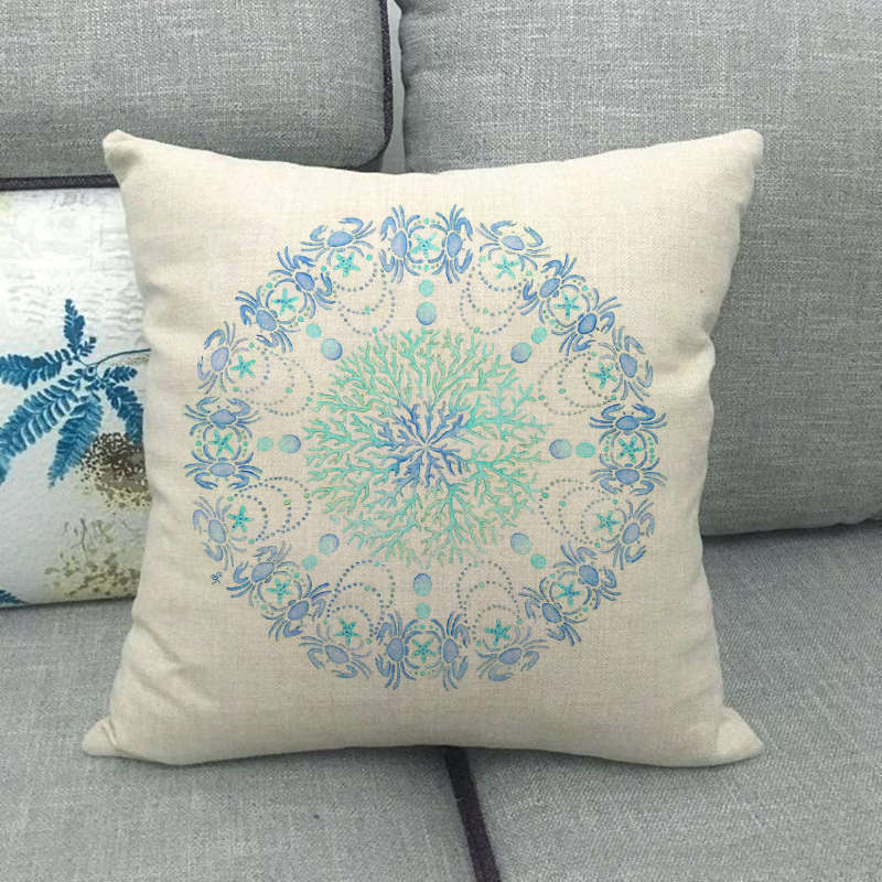 Pattern Geometric Pattern Series Digital Printing Short Plush Pillow Covers For Car Sofa Office Cushion Cover Home Goods