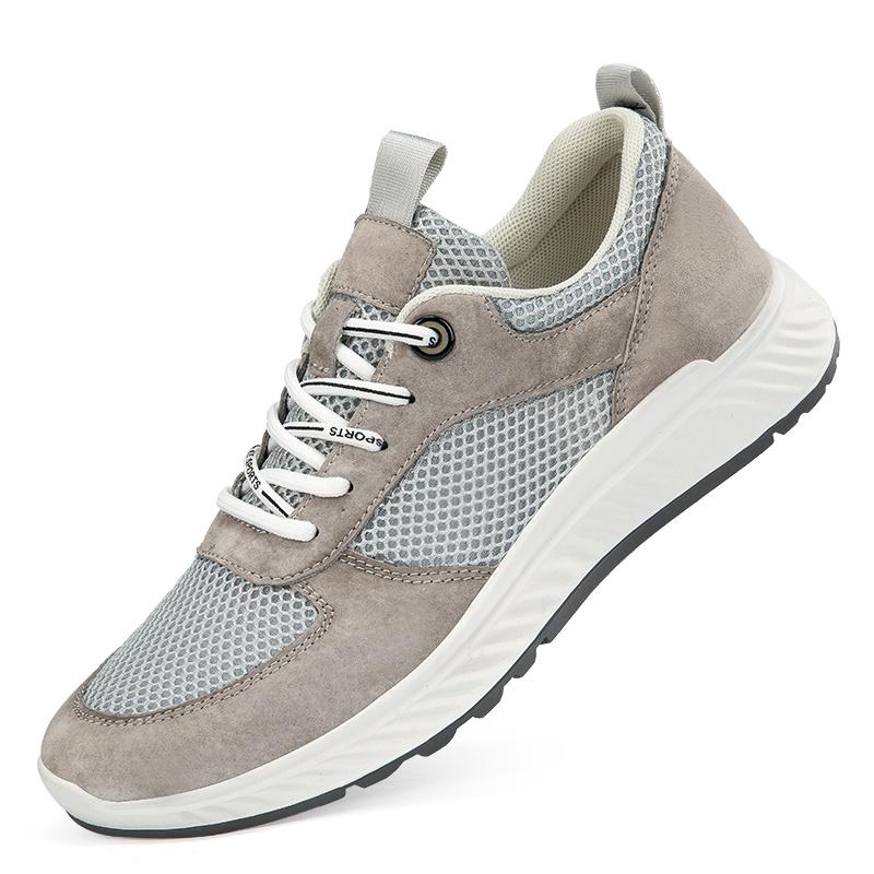 

Мужская обувь из натуральной кожи в британском стиле, трендовая удобная повседневная обувь, уличные мужские кроссовки, мокасины, мужская обувь на плоской подошве 40 хаки