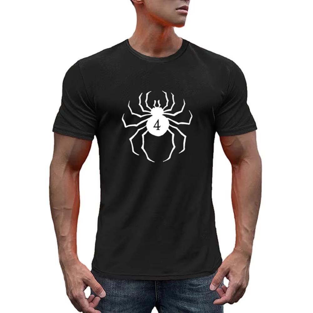 

Мужская беговая спортивная футболка летняя повседневная быстросохнущая дышащая спортивная футболка для фитнеса и тренировок спортивный топ свободного размера с короткими рукавами S чёрный