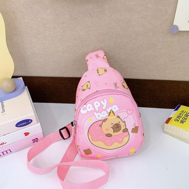 Lightweight Unisex Colorful Kids Crossbody Bag With Fun Print Adventures Outdoor