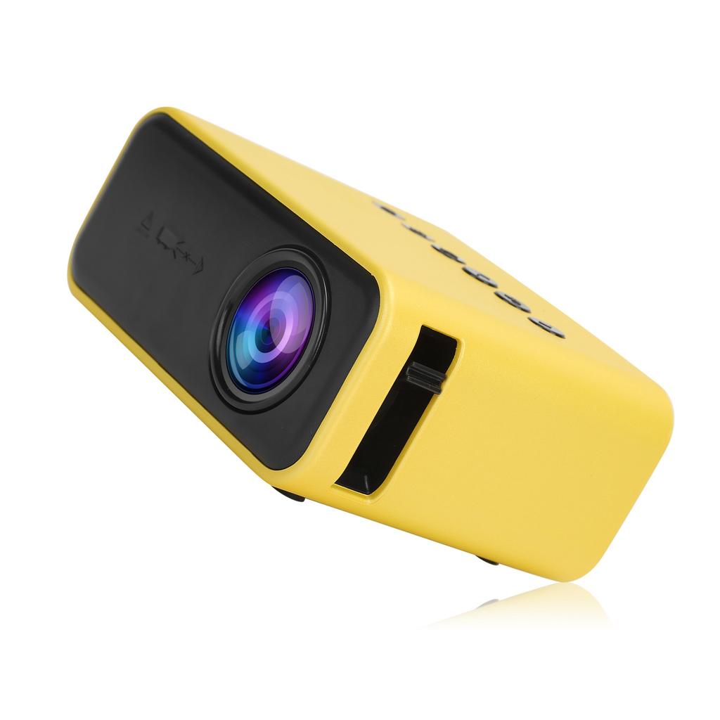YT500 Mini Projector Portable Movie Projector with o and VideoUSBMemory Card Interfaces