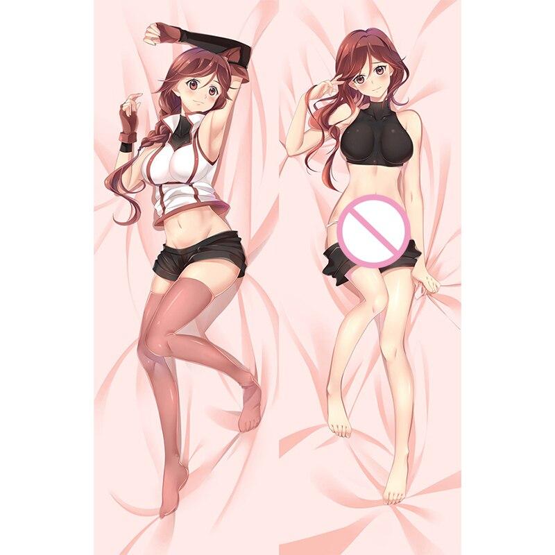 

Чехлы Grimgar of Fantasy and Ash Dakimakura Yume Sihor Merry, наволочка с персонажем аниме, обнимающая подушка для тела, мультяшная подушка отаку