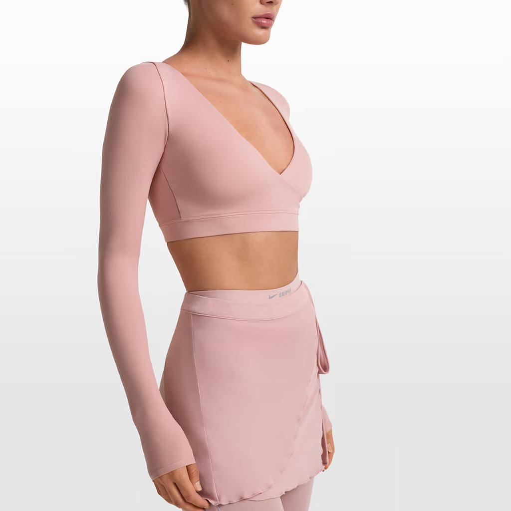 NikeSKIMS Matte Women's Long-Sleeve Wrap Top IR5073-662
