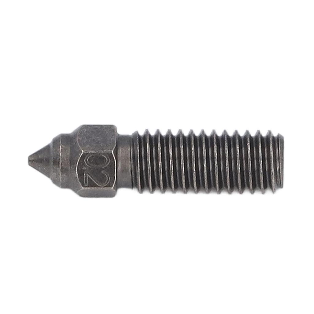 10Pcs Extruder Nozzle Kit 0.2 0.4 0.6 0.8 1mm Hardened Steel 3D Printer Nozzle Kit for K1 K1 Maximum