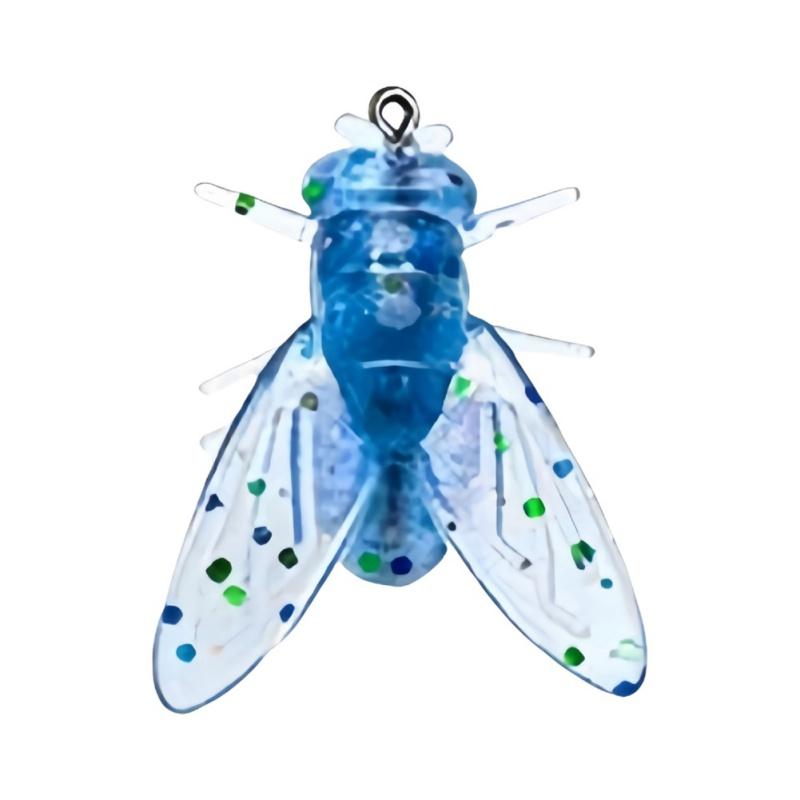 Simulation Fliegenköder Köder Angeln Weicher Köder mit Haken