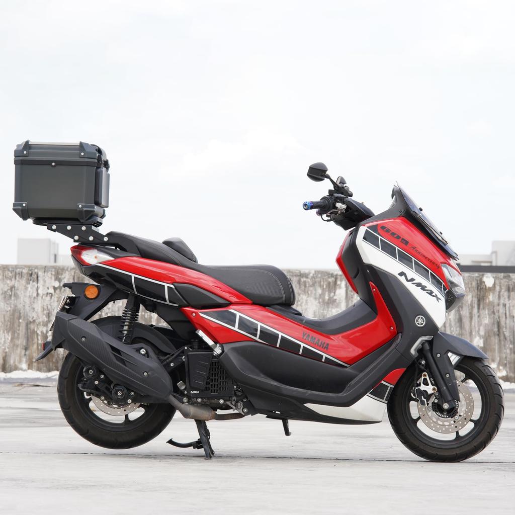 Nextstage Rear Motorcycle Rear Box Adjustable Front and Cargo Motorcycle Custom Parts N-MAX Carrier, Compatible, Steel, Rear, Rack, Carrier,