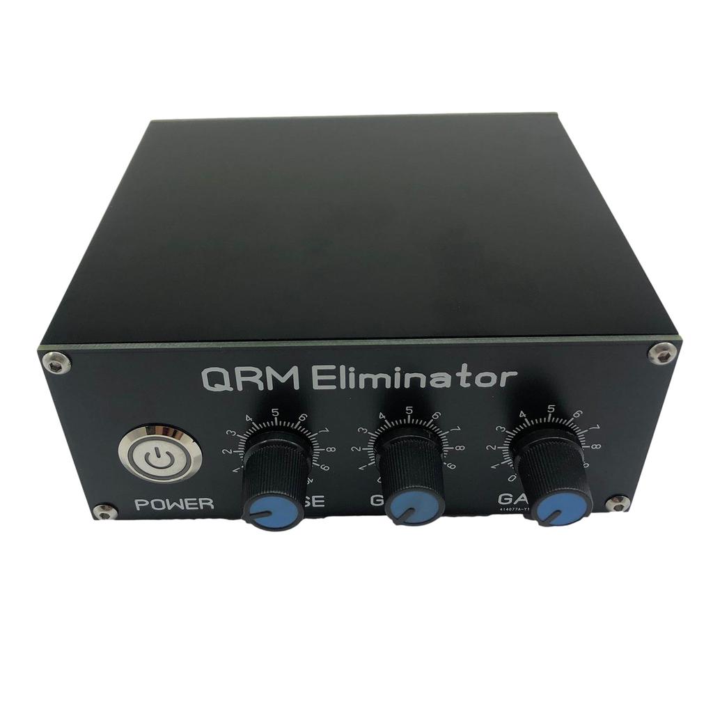 1 Set QRM Eliminators High Bands XPhase 1‑30 MHz Adjustable Durable Metal Casing Signal Canceller Built-in PTT Control