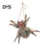 Halloween Pendant Realistic Creepy Hanging Rat Pig Head Spider Bat Decoration Haunted House Prop for Halloween Party