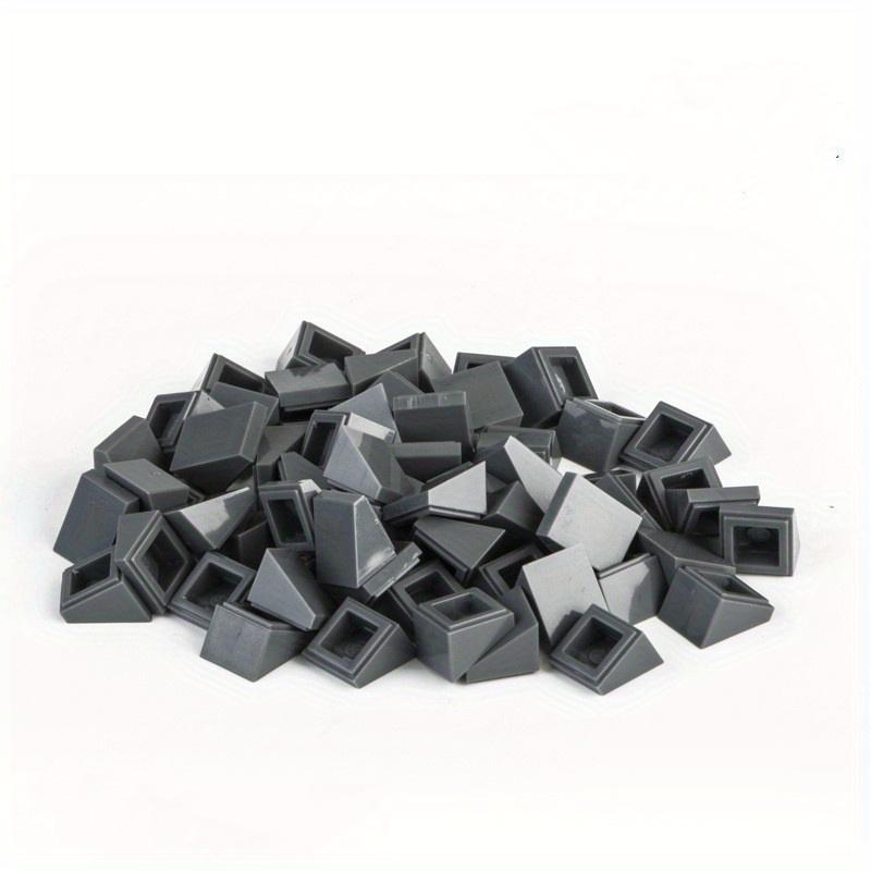 100 Pcs Slope 30° 1x1x2/3 Brick High-Tech Changeover Catch for Building Blocks Parts Educational Toys Children Gifts 54200