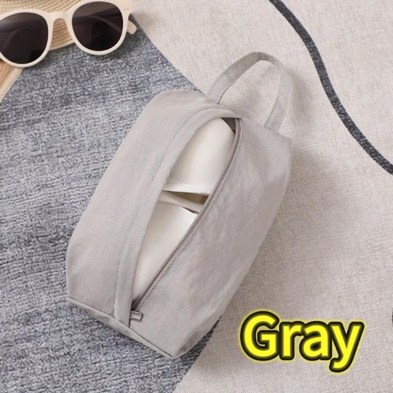 

1-8pcs Portable Travel Underwear Socks Storage Bag Waterproof Clothes Organizer Bag Handheld Luggage Dividers Easy Carry on Bag 1pcs серый