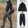 Men's Versatile Loose-Fit Zipper Half Turtleneck Sweatshirt and Velvet Suit - Korean Style for Spring, Autumn, Winter.