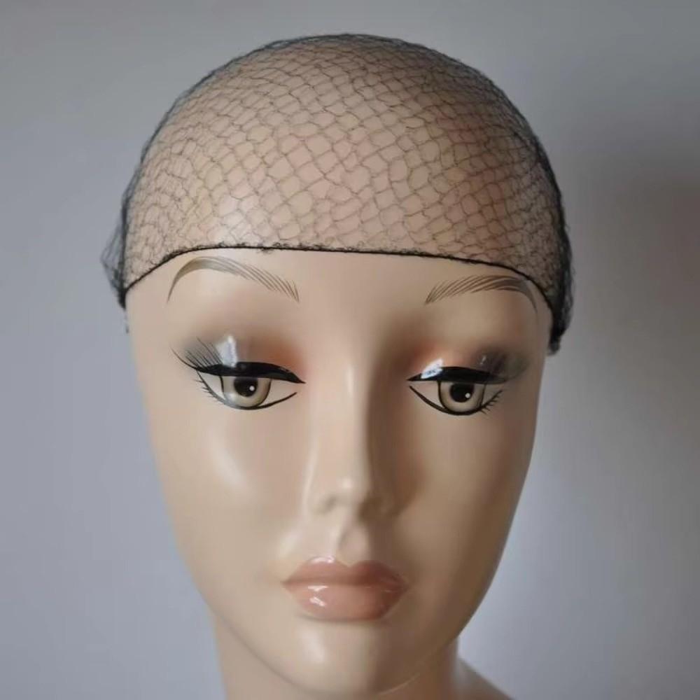 144PCS/SET Professional Elastic Hair Net Breathable Disposable Wig Cap Invisible Hairnet Home Salon