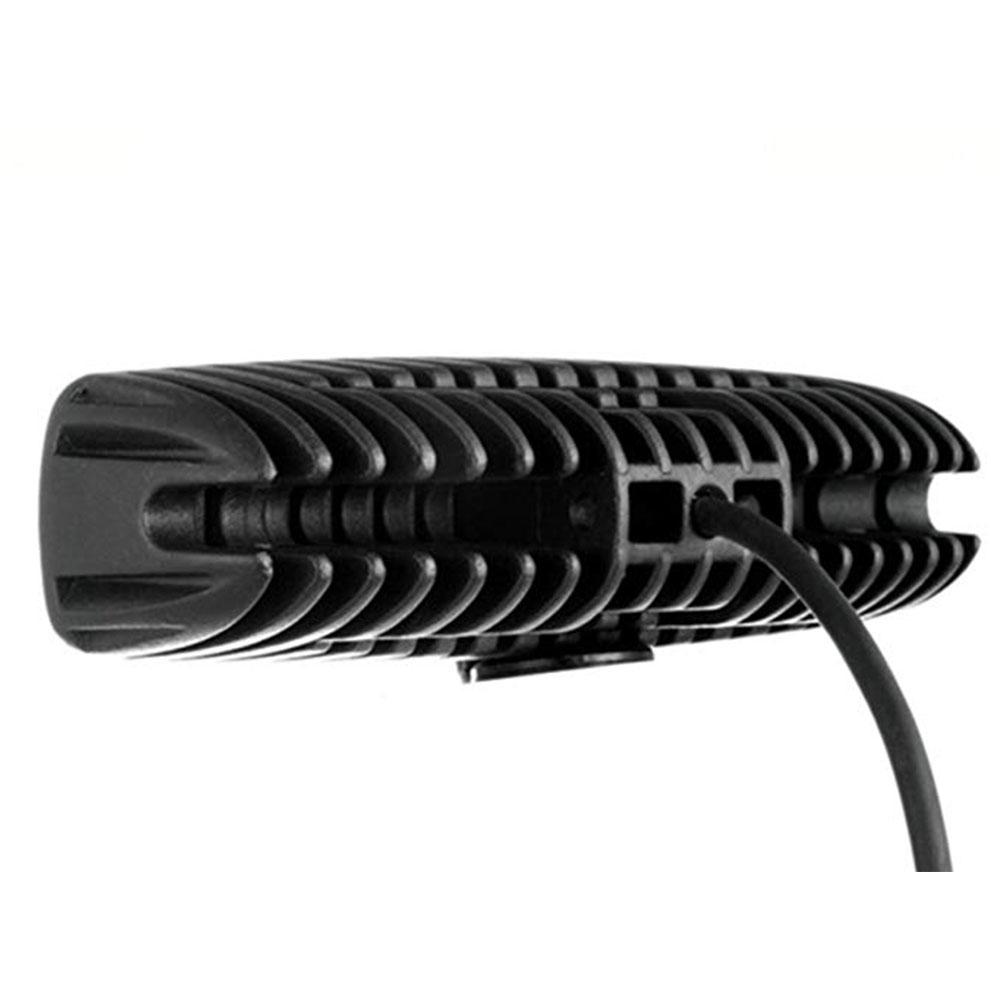 18W Motorcycle LED Light Driving Spotlight 800LM 6500K‑7500K White Light