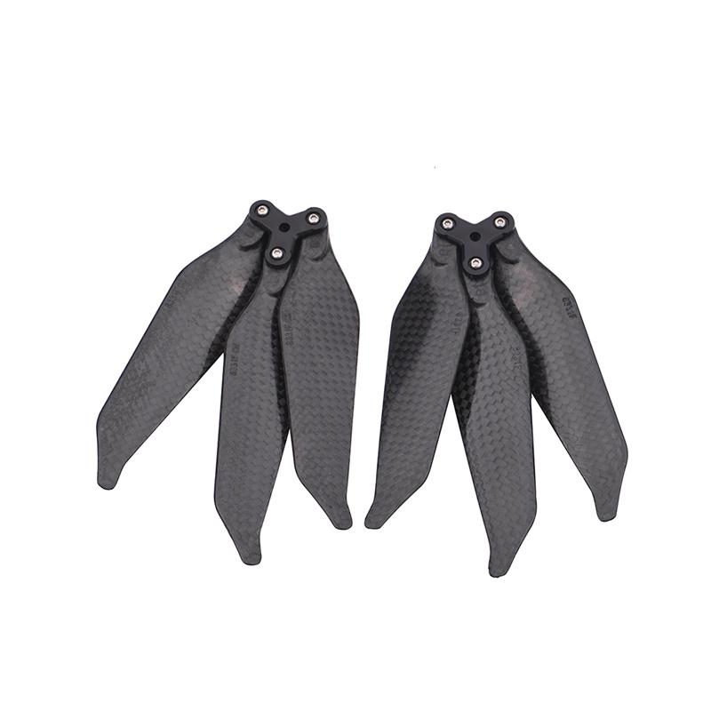 1/2 Pair 8331 3-Blade Carbon Fiber Propeller Suitable for DJI MAVIC PRO and Platinum, Low Noise Foldable Propellers