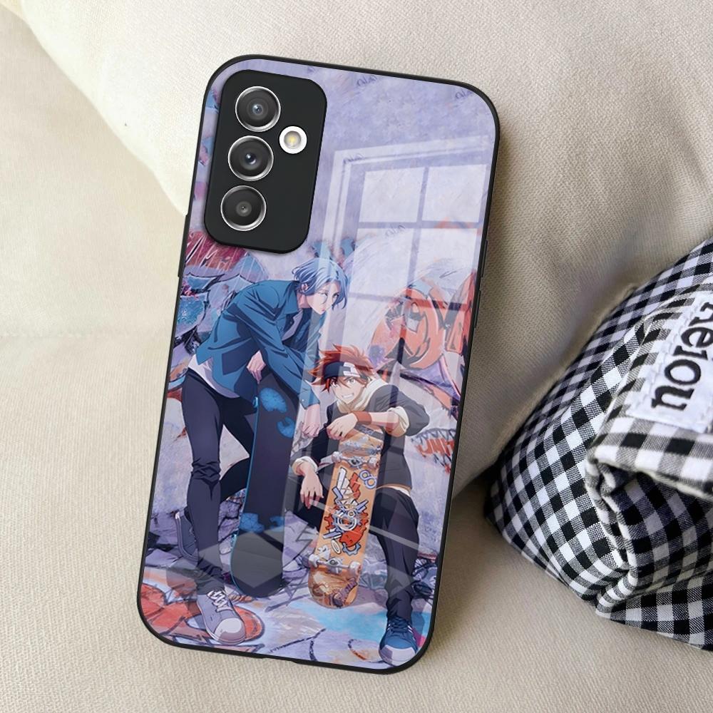 Anime Boy S-Sk8 The Infinity Phone Case For S25 Samsung S24 Ultra S23 Fe S22 Plus S20 S21 A16 A54 A34 A53 Glass Cover