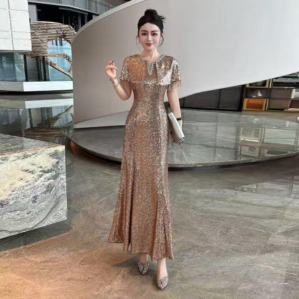 2026 Elegant Off-Shoulder Mermaid Wedding Dress for Mothers