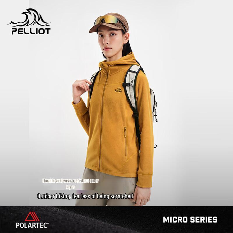 Pelliot Women's Hooded Outdoor Fleece Jacket