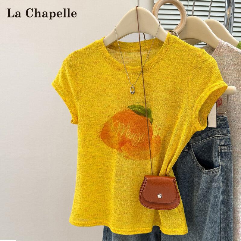 La Chapelle Women s Dopamine Short-Sleeve T-Shirt S