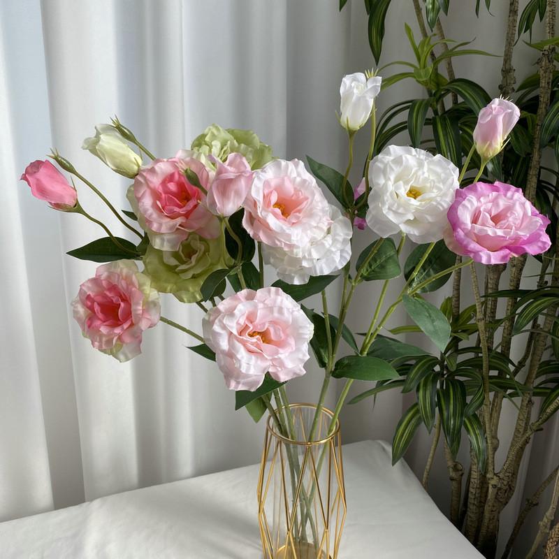 Waterproof Artificial Flowers Lifelike Wedding Photo Props Home Decor Office