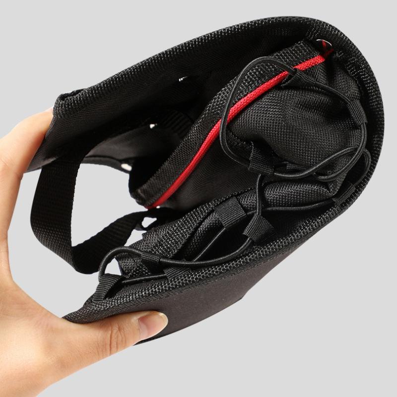 Electric Wrench Tool Belt Bag Portable Repair Tool Bag Thickened Wear-resistant Electrician Bag Hanging Waist Tool Storage Bag