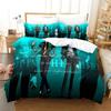 Anime Lupin Third Mine Fujiko Printed Bed Set Duvet Cover Pillowcase Bedding Set Linen Sheet Quilt Cover Full Queen King Size