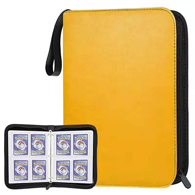 Zipper style card book, 4/9 compartments, game card book, game collection book package,Christmas gift, Stocking stuffers, Valentine's Day gift