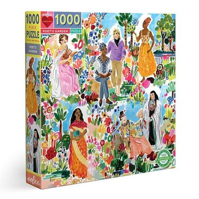 Part 2 Poets Garden Jigsaw Puzzle, Mixed Colors, 1000 Pieces