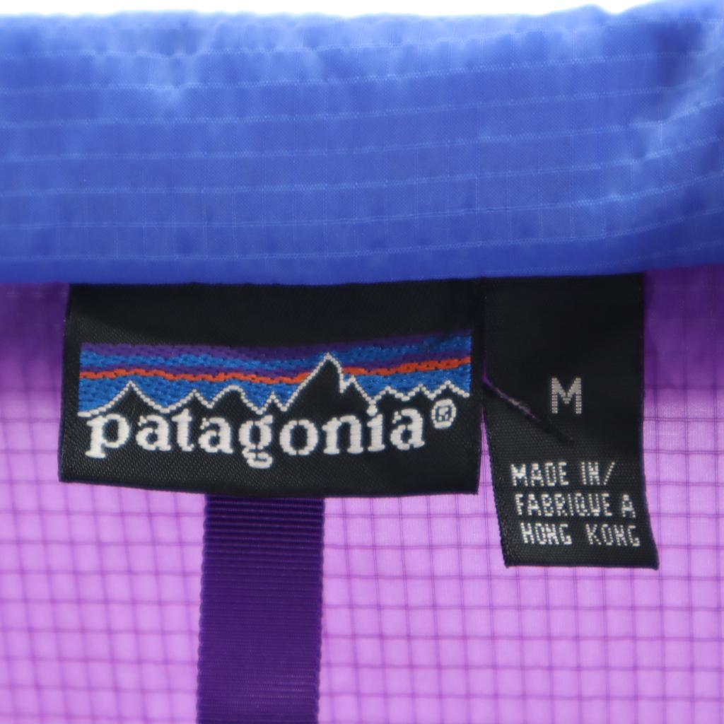 patagonia Outdoors Half zip Nylon jacket M purple pullover Men's Used