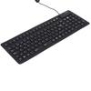 108 Key Silicone Keyboard Waterproof Design Quiet Operation USB Wired Keyboard Dustproof Construction Flexible Material