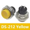 5/20/100Pcs DS-212 Round Push Button Switch ON OFF 16mm Momentary Switch 2 Pin Self-Reset Switch Electric Power Switches Switches Oil Pressure 6