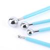 Round Head Ball Rod Set: 4-Piece DIY Polymer Clay Tool for Shaping & Eyeball Socket Indentation