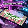 Custom Name Personalized Alpha Kappa Alpha Pattern Mousepad, Laptop PC Desk Mat, Decorative Desk Mat for Home Keyboard Pad Gift