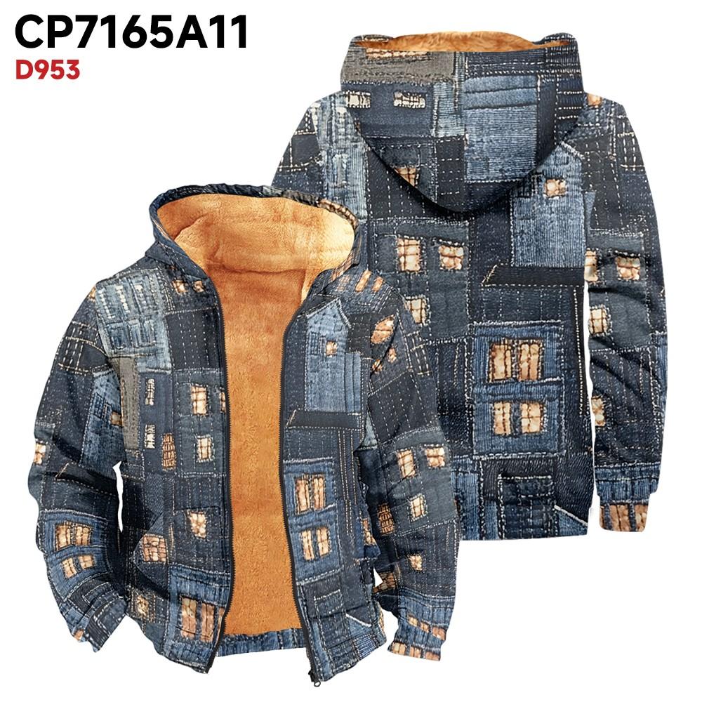 

Мужское бархатное пальто с длинным рукавом и карманом Fashion Plus L чёрный